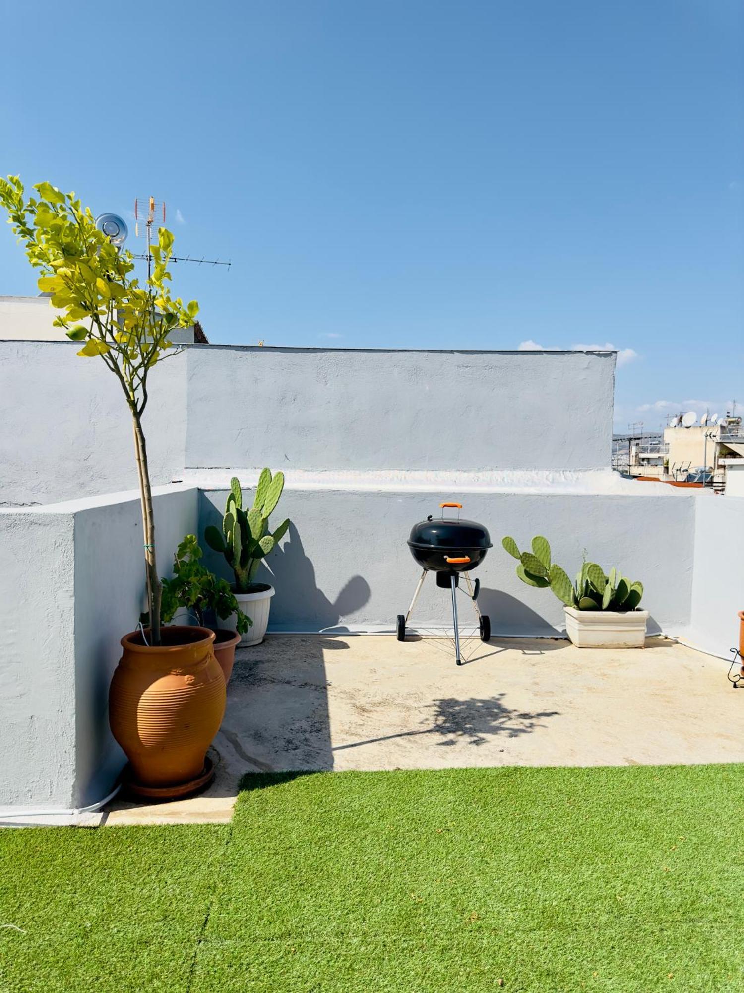 Yuna Penthouse, 100Sqm Private Rooftop Terrasse, Acropolis By Foot Athènes Extérieur photo