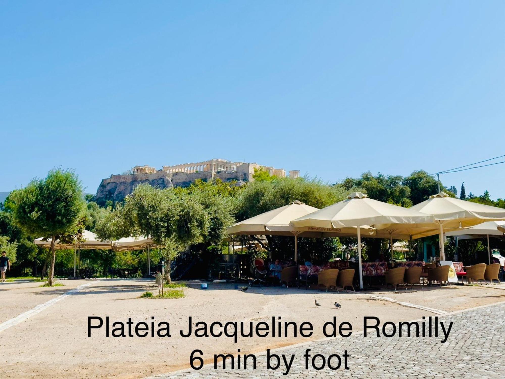 Yuna Penthouse, 100Sqm Private Rooftop Terrasse, Acropolis By Foot Athènes Extérieur photo