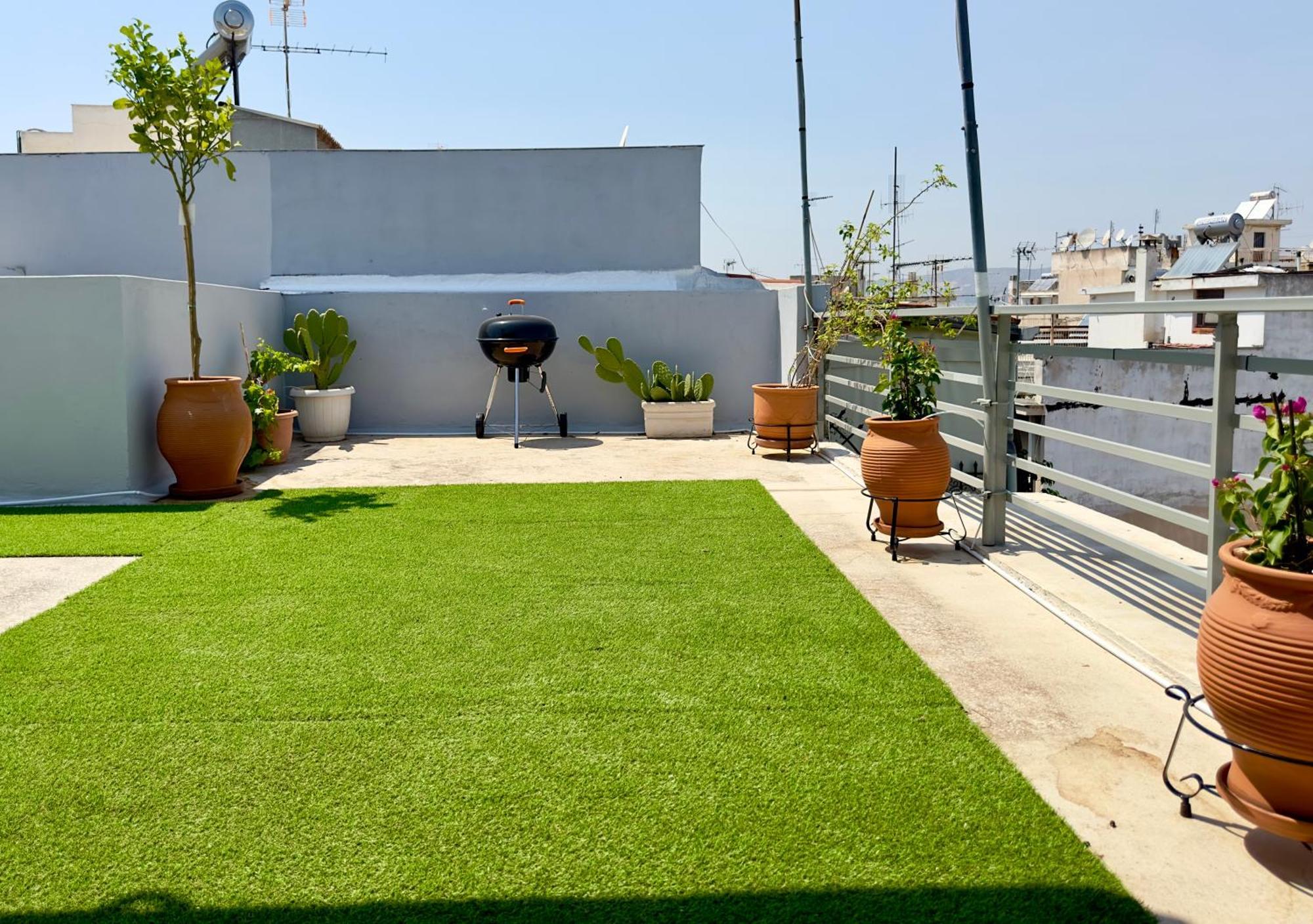 Yuna Penthouse, 100Sqm Private Rooftop Terrasse, Acropolis By Foot Athènes Extérieur photo